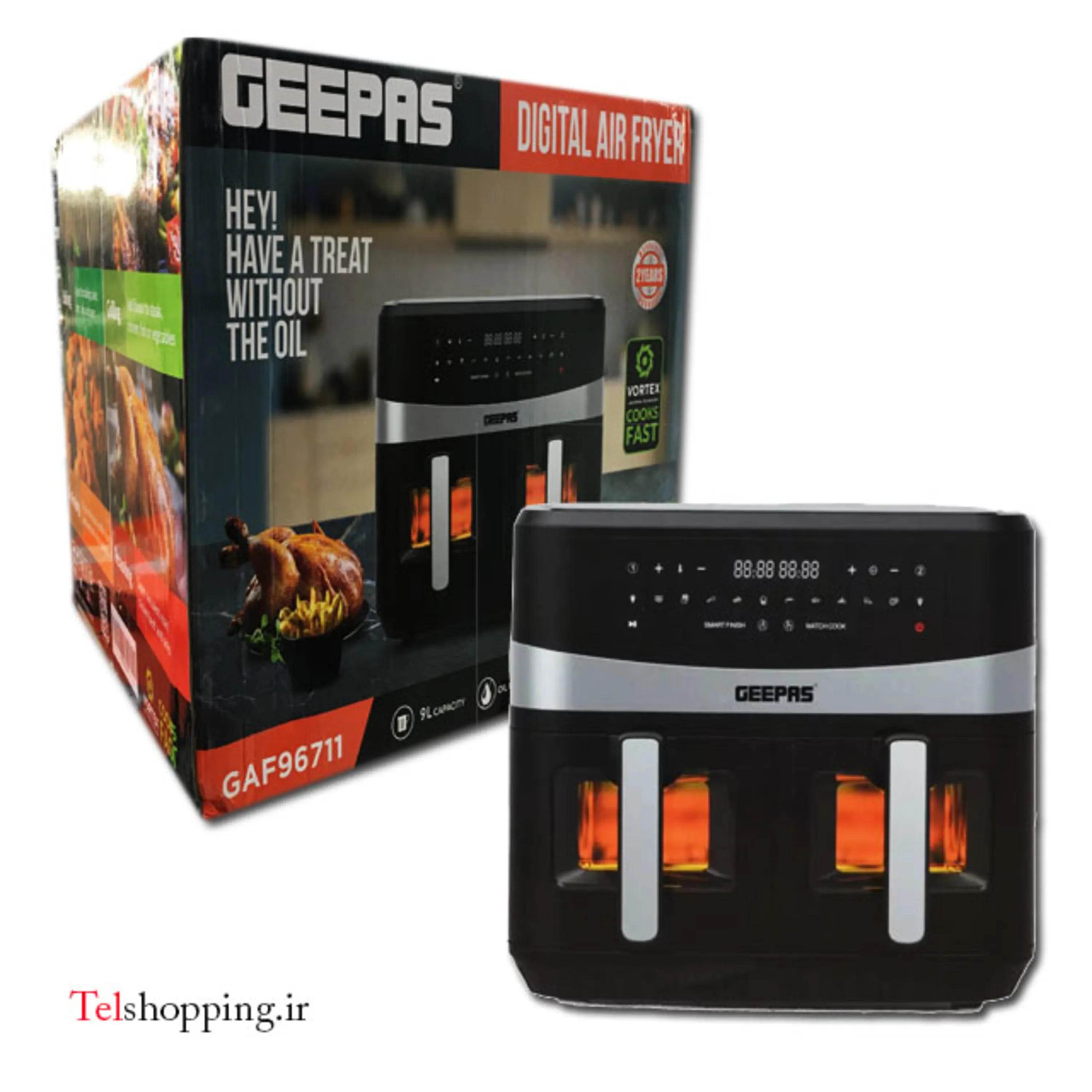 سرخ کن جیپاس مدل GAF96711